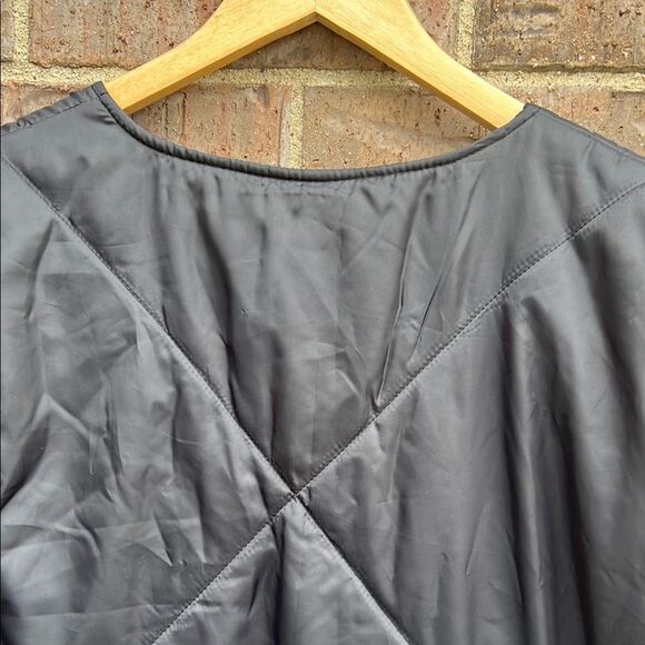 Socialite Men's Black Quilted Sleeveless Zipper Zip Pocket Vest Fall Winter L XL - Picture 11 of 12